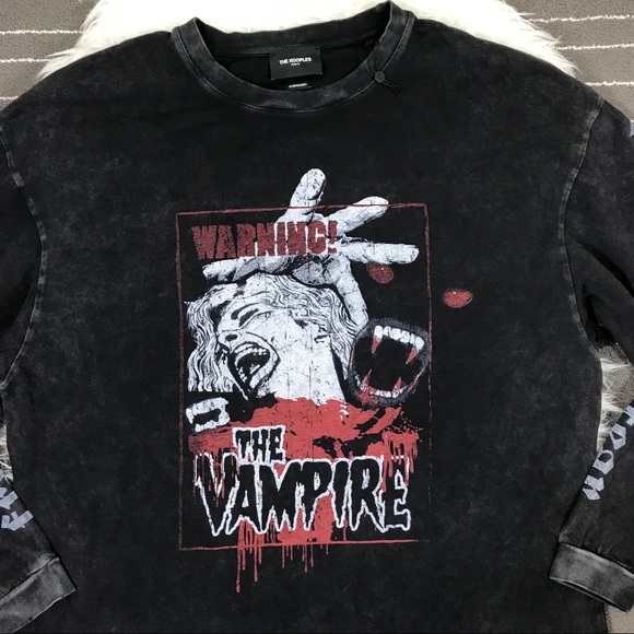 NEW The Kooples Vampire graphic shirt - Picture 4 of 7